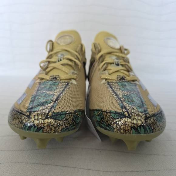 Adidas Mend Adizero Electric Scrooge McDuck Gold Football Cleats IE6557 Sz 8 NEW - Picture 5 of 13